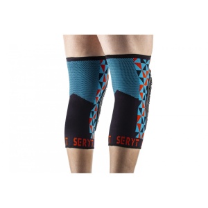 Protectii genunchi Seryt Arlecchino Light-blue Red S - Img 5