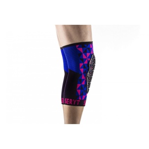 Protectii genunchi Seryt Arlecchino Pink Blue S - Img 4