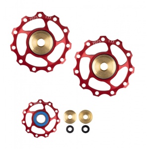 Rotite schimbator Force Al 11T rosii, rulmenti ceramici