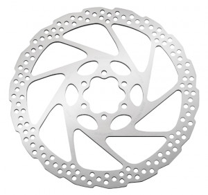 ROTOR PT. FRANA PE DISC SHIMANO DEORE SM-RT56-M 180MM 6-SURUBURI NUMAI PT. PLACUTE RESIN AMBALAT IND.