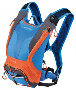 RUCSAC SHIMANO ALL MOUNTAIN UNZEN 6L W/HYDRATION BLUE/ORANGE (15)
