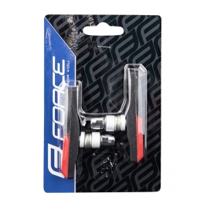 Saboti frana Force 70mm negru/rosu impachetat - Img 3