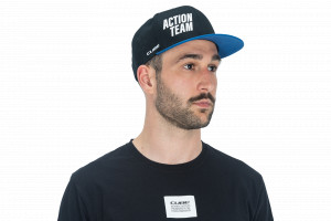 SAPCA CUBE FREERIDE CAP X ACTIONTEAM Grey Blue One size - Img 2