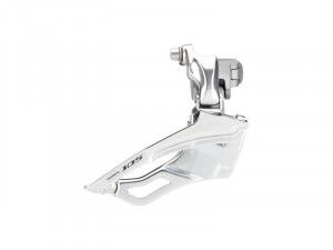 SCHIMBATOR FATA SHIMANO 105 FD-5703-S TRIPLU PT. 10 VIT. PE SPATE BRAZED-ON ARGINTIU AMBALAT IND.