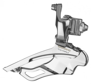 SCHIMBATOR FATA SHIMANO FD-R773 PT. ANGRENAJ TRIPLU (50T) PT. 10 VIT. PE SPATE PT. GHIDON DE SOSEA DREPT TIP BRAZED-ON AMBALAT IND.