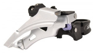 SCHIMBATOR FATA SHIMANO SAINT FD-M815 PT. ANGRENAJ DUBLU 36-22T TOP SWING TRAGERE DUBLA COLIER 34.9MM (CU ADAPTOR 31.8MM & 28.6MM ) CL 54.3MM UNGHI CS 65-71 AMBALAT IND.