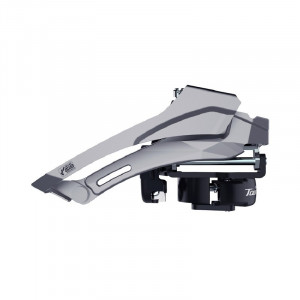 SCHIMBATOR FATA SHIMANO TOURNEY FD-TY606-L PT. 2X6/7/8 TOP-SWING DUAL-PULL BAND TYPE(31.8/34.9MM COMPATIBLE) CS-ANGLE:63-68 PT. 46T CL:48.8MM AMBALAT IND.