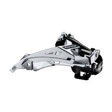 SCHIMBATOR FATA SHIMANO TOURNEY FD-TY700-TS6 TRIPLU PT. 7/8 VIT. PE SPATE TOP SWING TRAGERE DUBLA COLIER 34.9MM (INCL. ADAPTOR 31.8MM) UNGHI CS 66-69 PT. 42T CHAINLINE 47.5/50MM VRAC