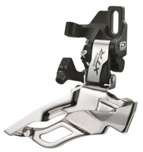 SCHIMBATOR FATA SHIMANO XTR FD-M981-D PT. ANGRENAJ TRIPLU PT. 10 VIT. PE SPATE DOWN SWING TRAGERE DUBLA PRINDERE DIRECT MOUNT PT. 42T CL 50MM UNGHI CS 66-69 AMBALAT IND.