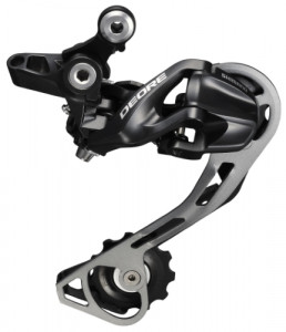 SCHIMBATOR SPATE SHIMANO DEORE RD-M610-SGS 10 VIT. TOP NORMAL SHADOW PRINDERE DIRECTA (COMPATIBIL DIRECT MOUNT) NEGRU AMBALAT IND.