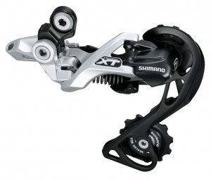 SCHIMBATOR SPATE SHIMANO DEORE XT RD-M780-GS 10 VIT. TOP-NORMAL SHADOW PRINDERE DIRECTA ARGINTIU AMBALAT IND.