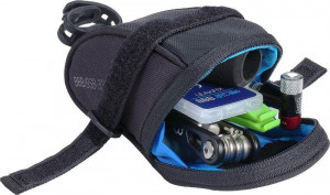 Set borseta scule BBB BSB-58 CombiSet SpeedPack CO2 neagra 125 x 80 x 50mm - Img 2