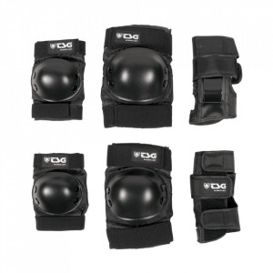 Set protectii TSG Jr Skate - Black