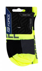 Sosete Force Hale, fluo/negru/gri, L-XL (42-47) - Img 2