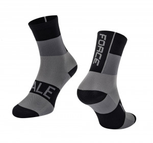 Sosete Force Hale, negru/gri, S-M (36-41)