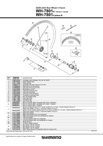 SPITA SHIMANO WH-7801-R DREAPTA 274MM & SAIBA PT. CARBON - Img 2