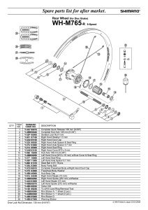 SPITA SHIMANO WH-M765 DREAPTA 252MM CU SAIBA - Img 2