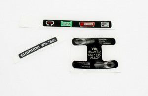 STICKERE PT. JANTA SHIMANO WH-7850-SL-F - Img 2