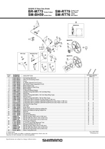 SURUBURI DE FIXARE PT. ROTOR SHIMANO SM-RT76