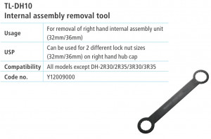 TL-DH10 CHEIE FIXA SHIMANO PT. BUTUCI CU DINAM