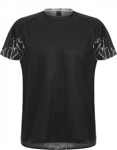 Tricou alergare FUNKIER Cassoti - Negru/Gri XL