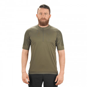 TRICOU CICLISM CUBE AM S/S OLIVE XL