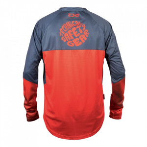 Tricou Ciclism TSG SP6 (L/S) - Red Blue XL - Img 2