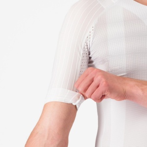 Tricou cu maneca scurta Castelli Aero Race 8S, pentru barbati, alb, XL - Img 7