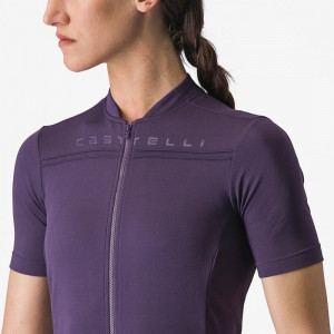 Tricou cu maneca scurta Castelli Anima 4, pentru femei, mov nocturn, L - Img 7