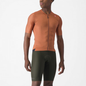 Tricou cu maneca scurta Castelli Espresso, Maro, M - Img 3