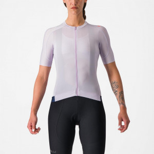 Tricou cu maneca scurta Castelli Espresso W, de dama, Violet, XS