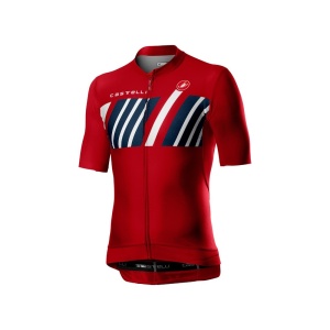 Tricou cu maneca scurta Castelli Hors Categorie Rosu L - Img 2
