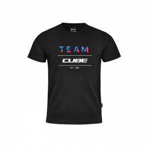 TRICOU CUBE JUNIOR ORGANIC T-SHIRT TEAM BLACK XL (146/152) - Img 2