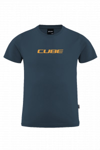 TRICOU CUBE ORGANIC ROOKIE MOUNTAINS BLUE M