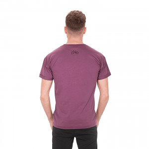 TRICOU CUBE ORGANIC T-SHIRT EDGE PLUM M - Img 3