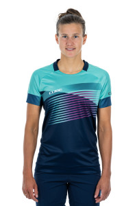 TRICOU CUBE TEAMLINE WS ROUND NECK JERSEY S/S BLUE MINT XS - Img 2