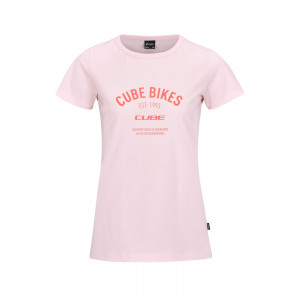 TRICOU DAMA CUBE ORGANIC WS BRAND ROSE XS