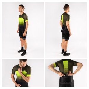 Tricou Force F Ascent verde/fluo L - Img 5