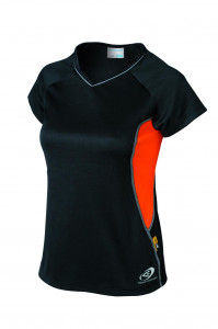 TRICOU SHIMANO INDOOR LARG SS NEGRU/PORTOCALIU