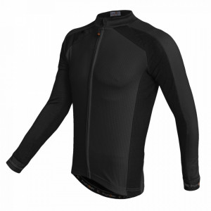 Tricou Termic Ciclism Copii FUNKIER Firenze-LW Winter (L/S) - Black 12 ani - Img 3
