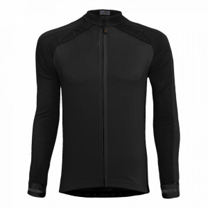 Tricou Termic Ciclism Copii FUNKIER Firenze-LW Winter (L/S) - Black 8 ani - Img 2