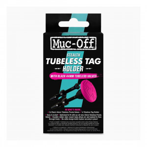 Valva tubeless 44mm Muc-Off Stealth Tubeless Tag Holder cu suport Apple AirTag - Img 5