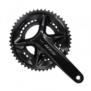 ANGRENAJ PEDALIER SHIMANO 105 FC-R7100 50X34T BRAT 175MM PT. 12 VIT. PE SPATE HOLLOWTECH 2 FARA BUTUC PEDALIER FARA CG NEGRU AMBALAT IND.
