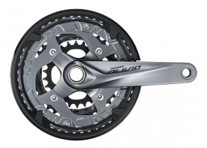 ANGRENAJ PEDALIER SHIMANO ALIVIO FC-M4060 48X36X26T BRAT 175MM PT. 9 VIT. PE SPATE 2-PCS FC CU CG INCOMPATIBIL CHAINCASE FARA BUTUC PEDALIER AMBALAT IND.