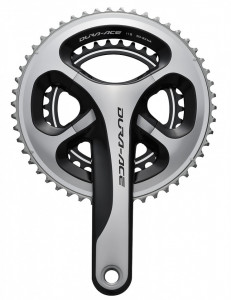 ANGRENAJ PEDALIER SHIMANO DURA ACE FC-9000 50X34T BRAT 170MM PT. 11 VIT. PE SPATE HOLLOWTECH 2 FARA SM-BB9000 AMBALAT IND. - Img 1