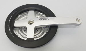 ANGRENAJ PEDALIER SHIMANO NEXAVE FC-C503 46X34X24T BRAT 170MM PT. 8 VIT. PE SPATE COMPATIBIL CHAINCASE CU CG VRAC