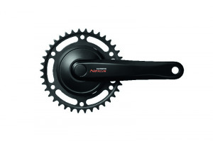 ANGRENAJ PEDALIER SHIMANO NEXUS FC-C6000 38T BRAT 170MM COMPATIBIL CHAINCASE NEGRU VRAC