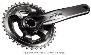 ANGRENAJ PEDALIER SHIMANO XTR FC-M9000-2 36X26T BRAT 170MM PT. 11 VIT. PE SPATE HOLLOWTECH II FARA BUTUC PEDALIER PT. CHAINLINE 48.8MM AMBALAT IND.