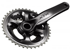 ANGRENAJ PEDALIER SHIMANO XTR FC-M9020-3 40X30X22T BRAT 175MM PT. 11 VIT. PE SPATE HOLLOWTECH 2 FARA BUTUC PEDALIER PT. CHAINLINE 50MM AMBALAT IND.