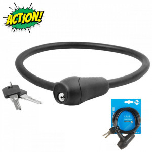 Antifurt cu Cheie M-WAVE S 12.6 S Negru - Img 2